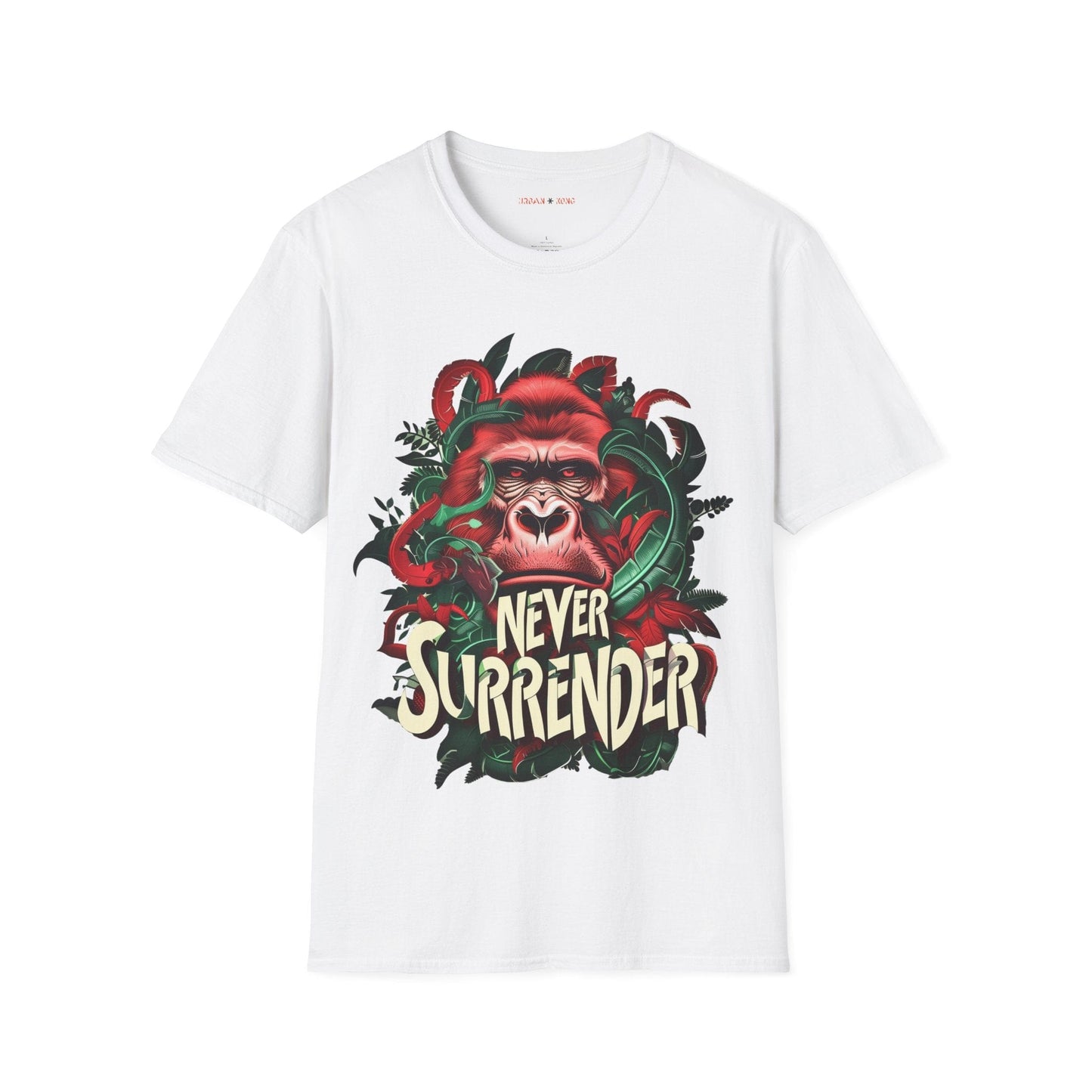 Never Surrender Gorilla T-Shirt