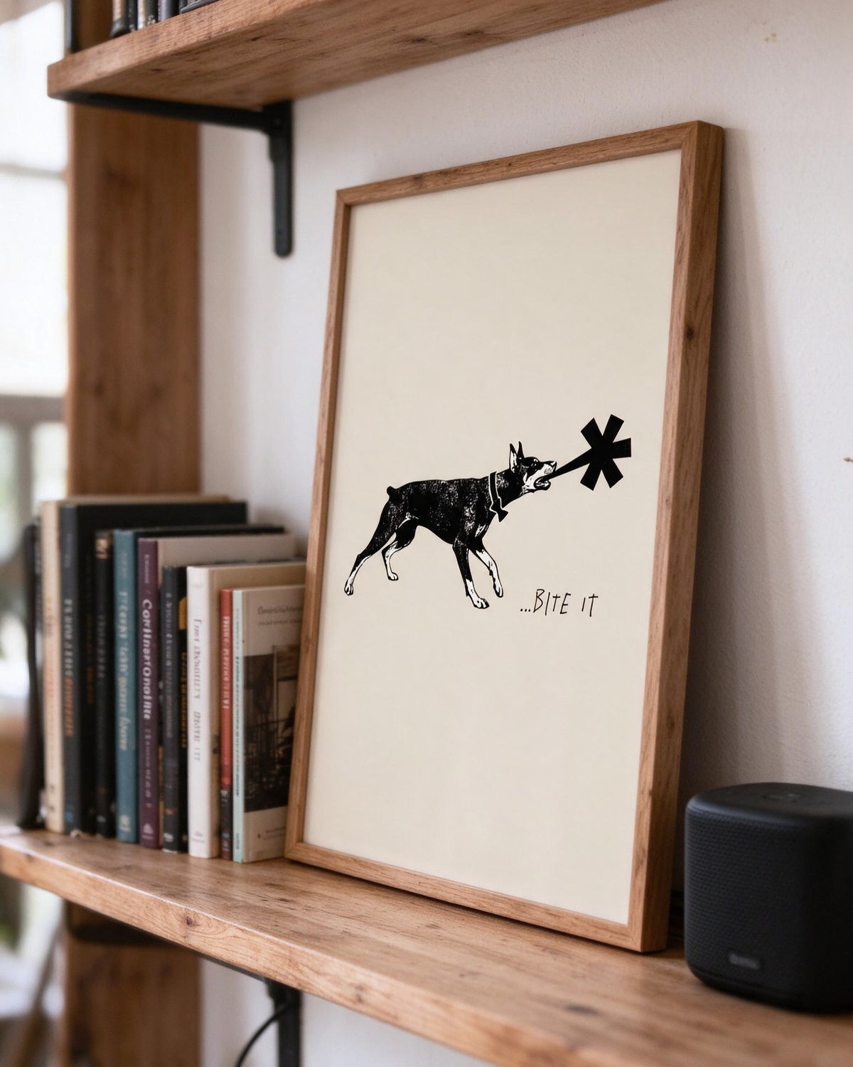 Dober Bite Poster in use — Urban Kong