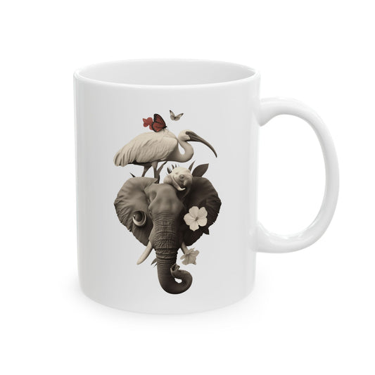 Whimsical Animal Ceramic Mug - Perfect for Coffee Lovers & Unique Gifts