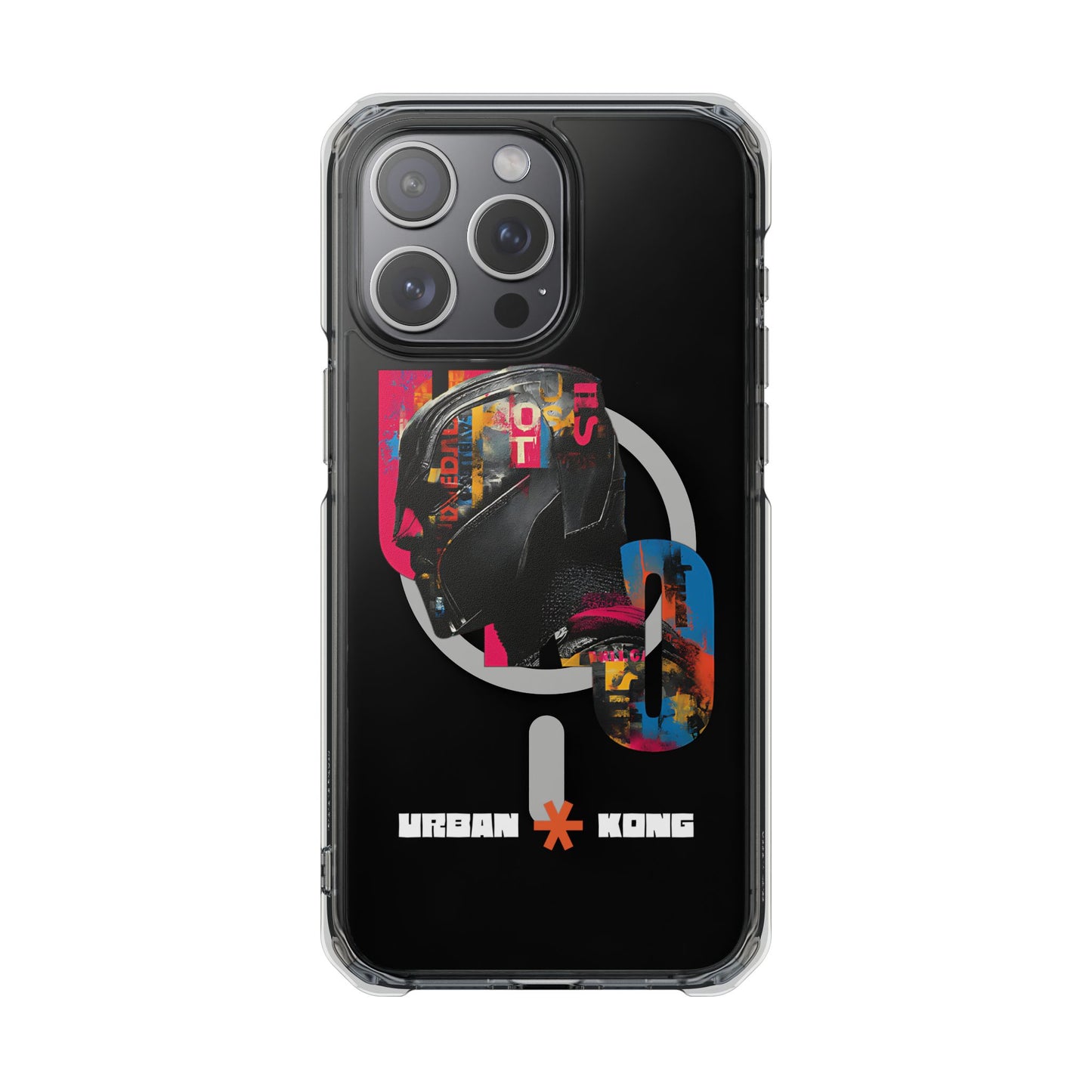 Clear Magnetic Impact Phone Case_Urban Hero