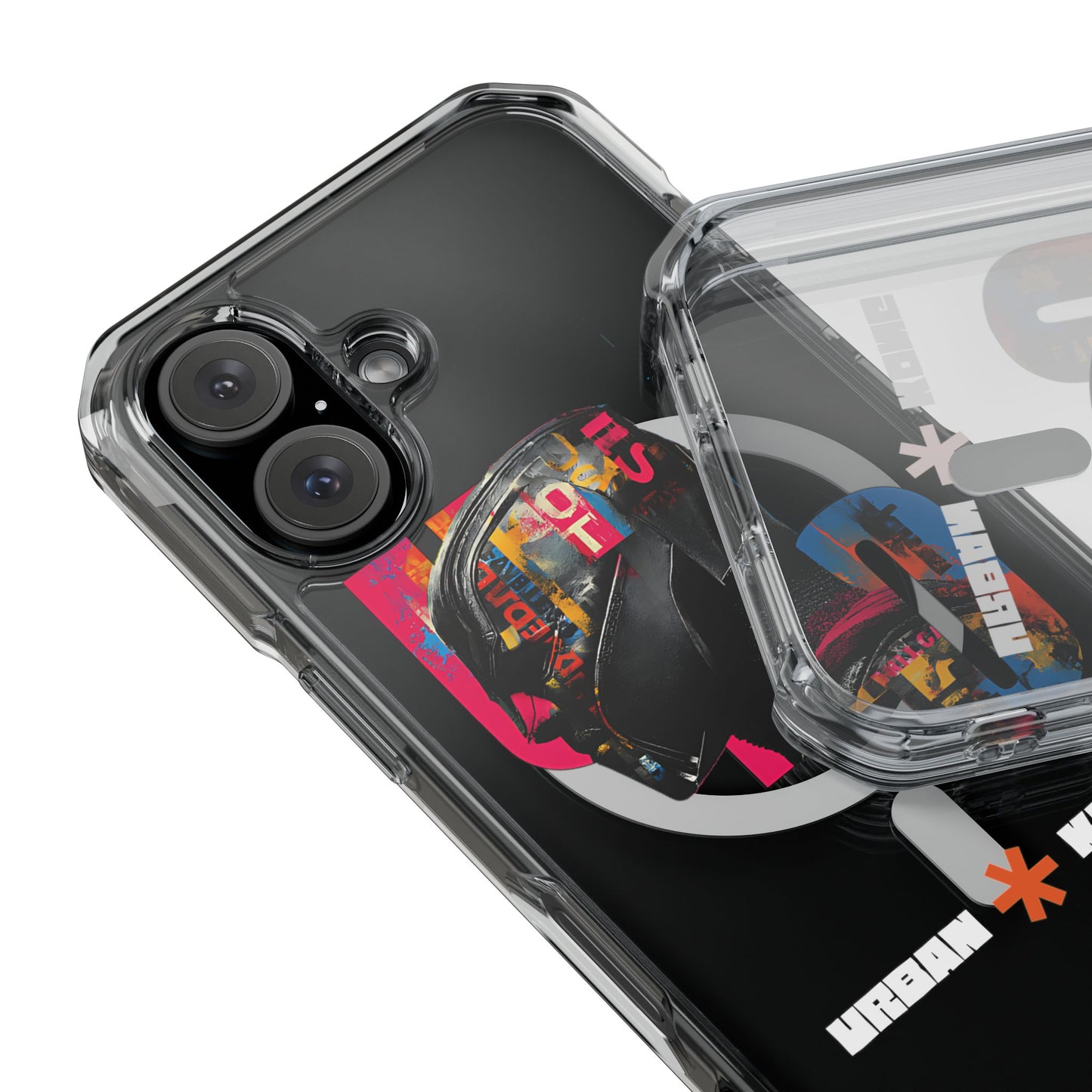 Clear Magnetic Impact Phone Case_Urban Hero