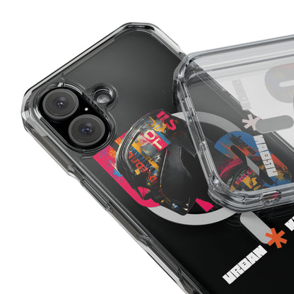 Clear Magnetic Impact Phone Case_Urban Hero