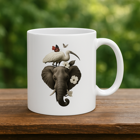 Whimsical Animal Ceramic Mug - Perfect for Coffee Lovers & Unique Gifts