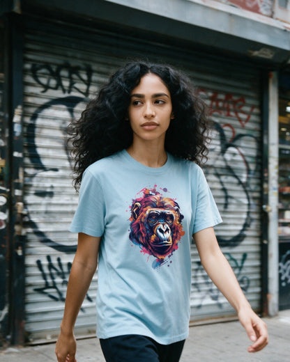 Aqua Kong T-Shirt worn on the street — Urban Kong
