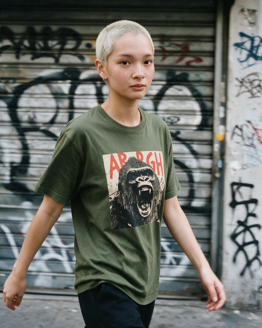 Arrgh Kong T-Shirt worn on the street — Urban Kong