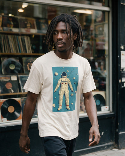 Back to Gravity T-Shirt worn on the street — Urban Kong