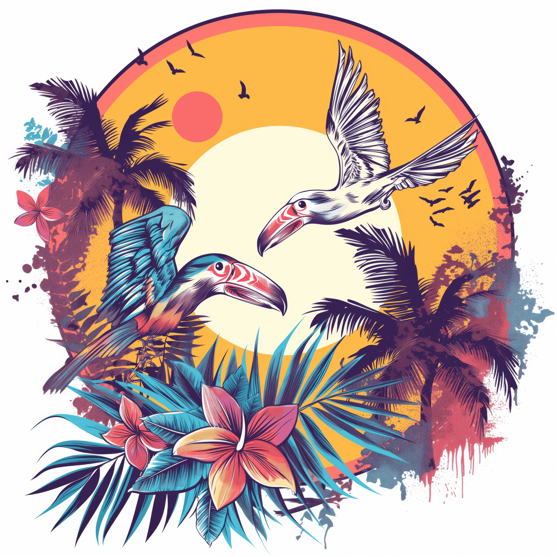 Birds Of Paradise T-Shirt