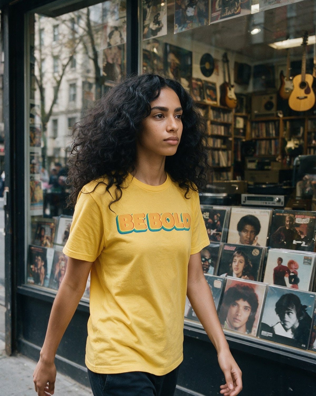 Bold Statement T-Shirt worn on the street — Urban Kong