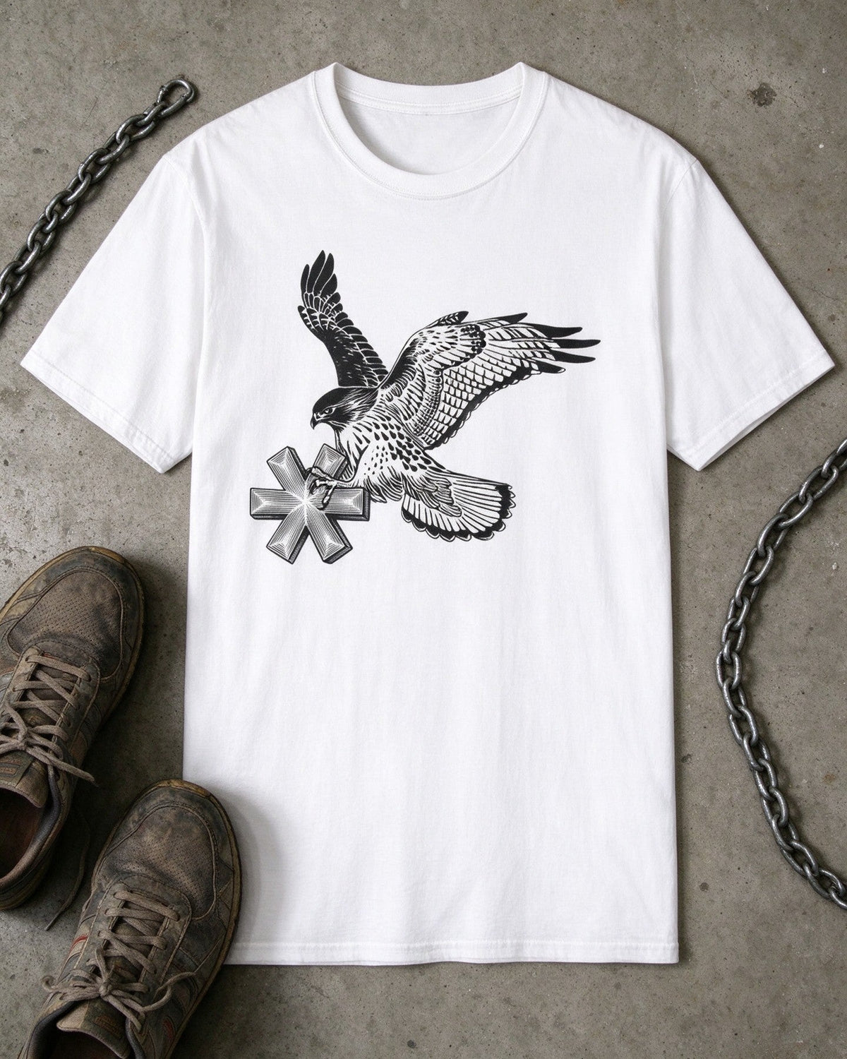 Falcon Strike T-Shirt still life — Urban Kong