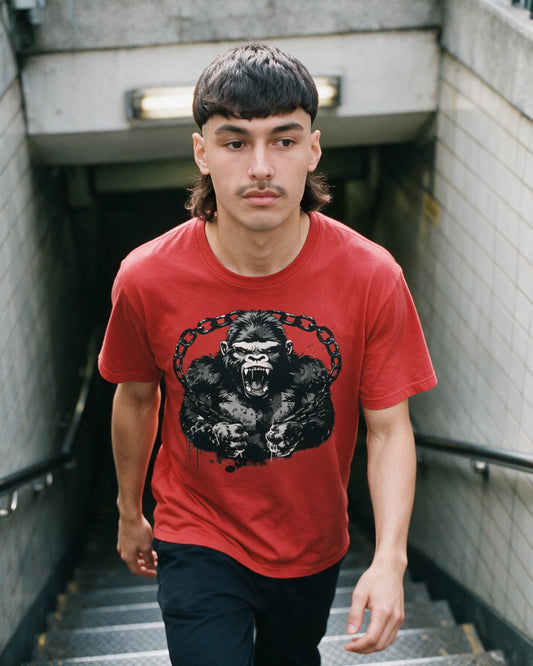 Free Yourself T-Shirt worn on the street — Urban Kong