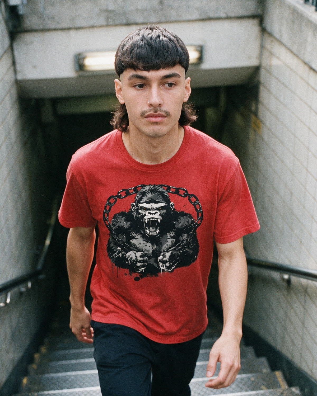 Free Yourself T-Shirt worn on the street — Urban Kong