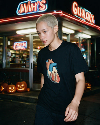 Heartwork T-Shirt worn on the street — Urban Kong