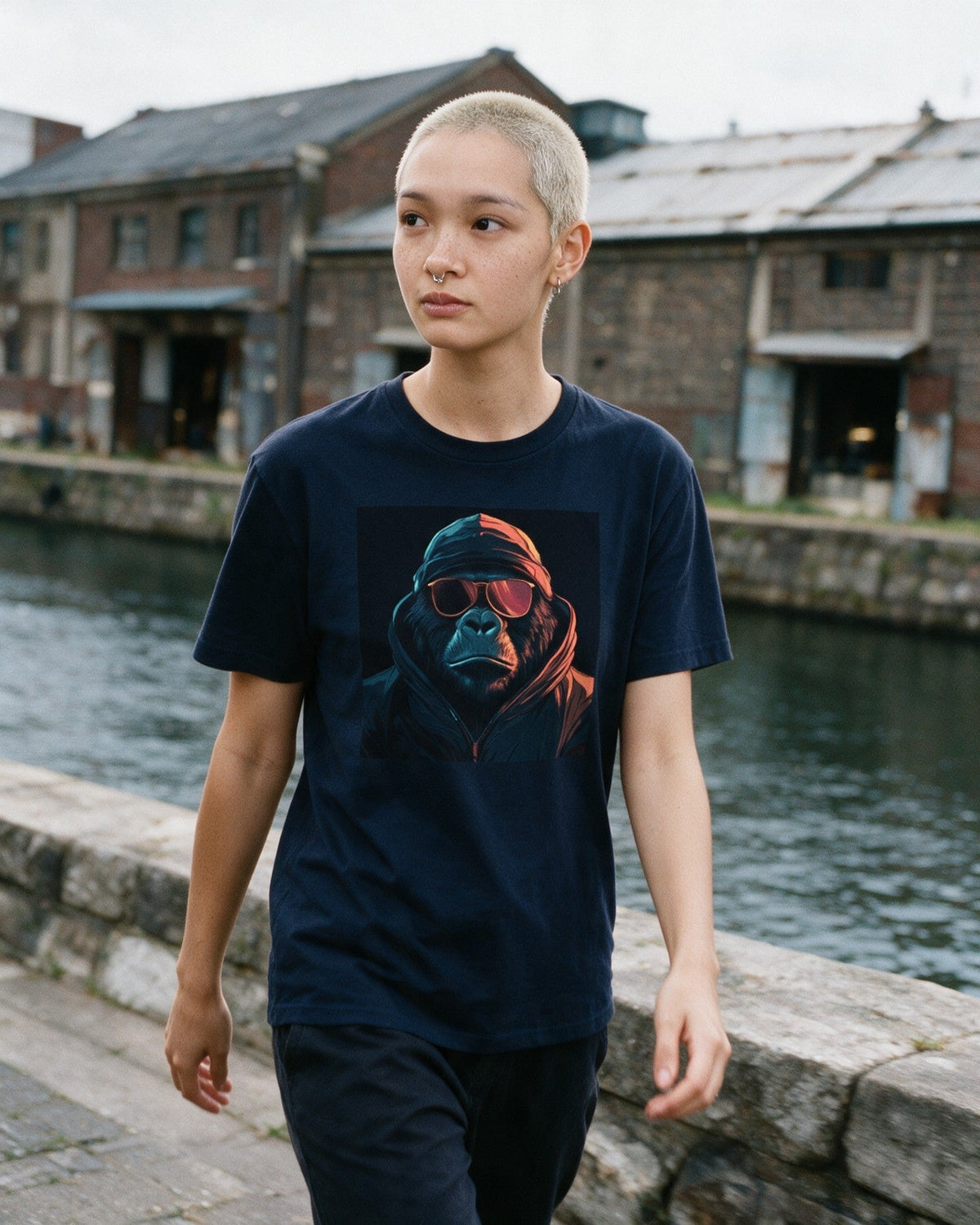InKongnito T-Shirt worn on the street — Urban Kong