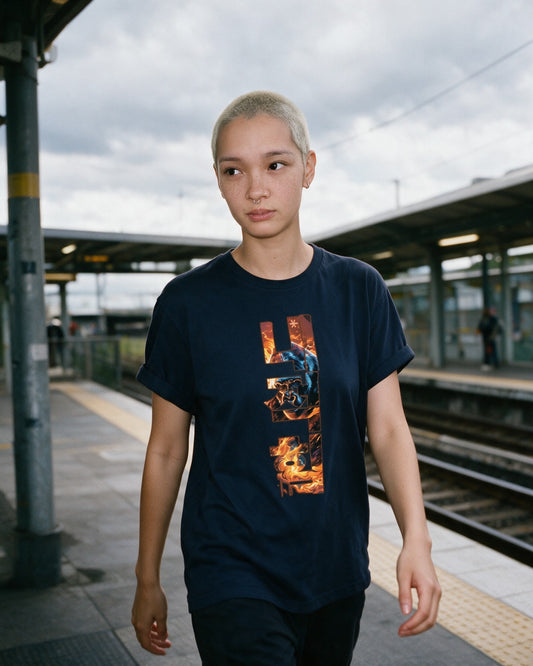 Inner Power T-Shirt worn on the street — Urban Kong