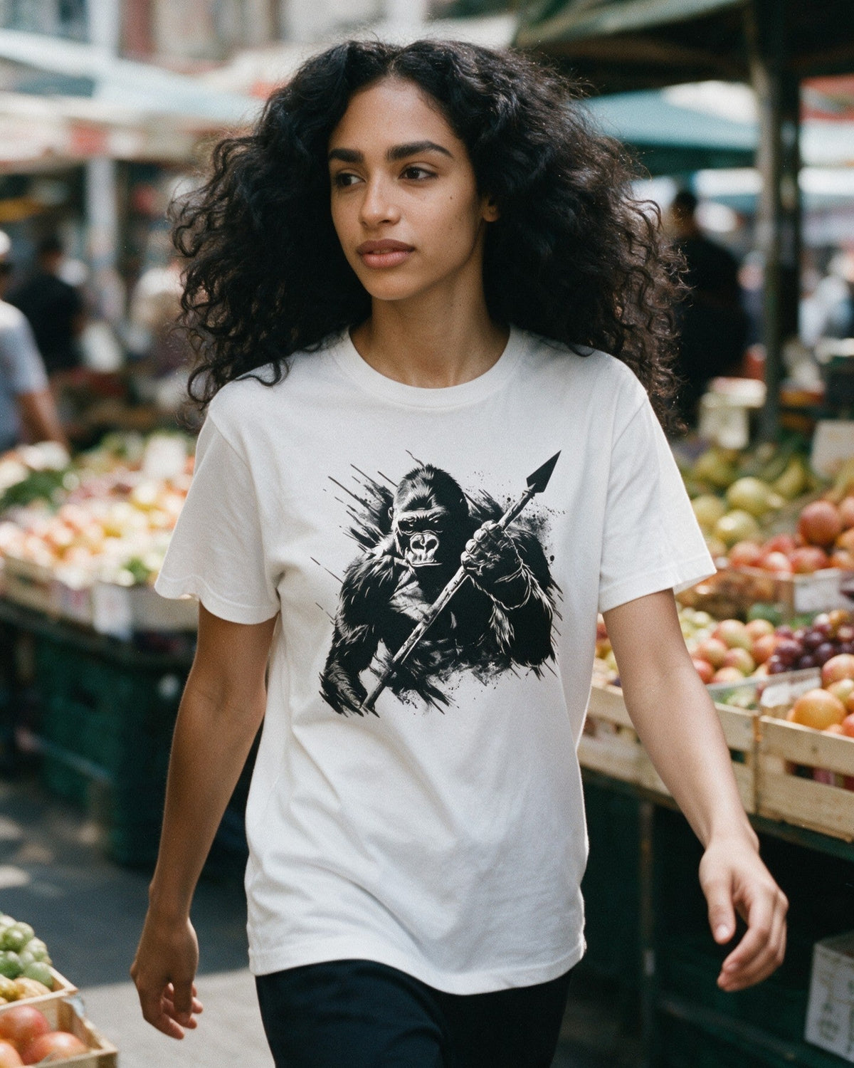 Inner Strength T-Shirt worn on the street — Urban Kong