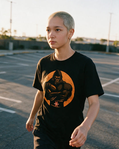 Iron Kong T-Shirt worn on the street — Urban Kong