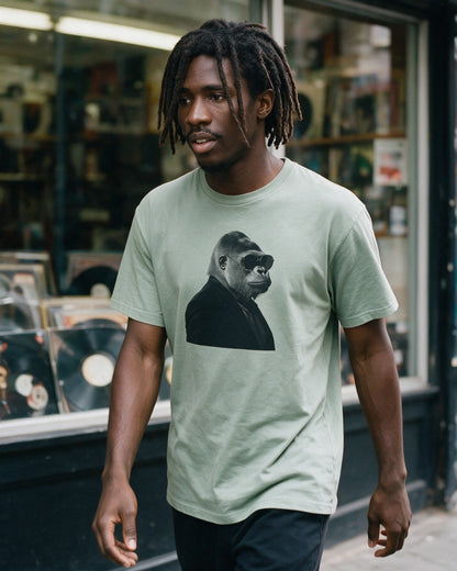 Kong in Black T-Shirt worn on the street — Urban Kong