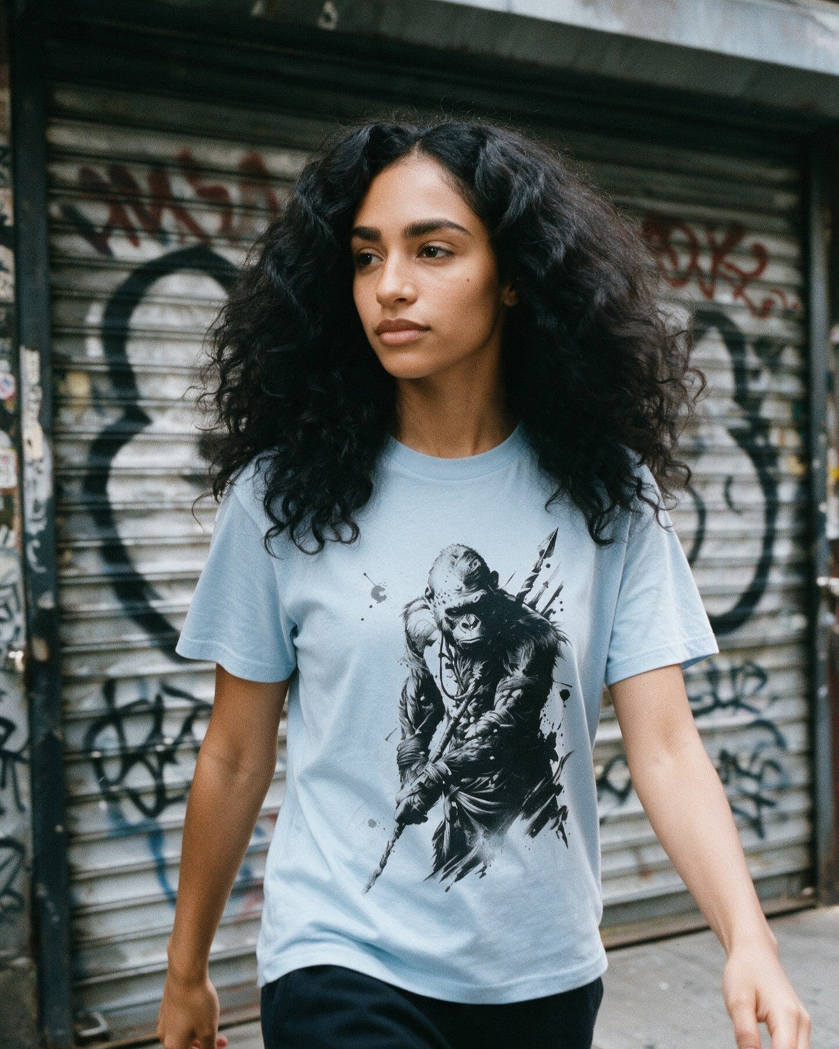 Kongqueror T-Shirt worn on the street — Urban Kong