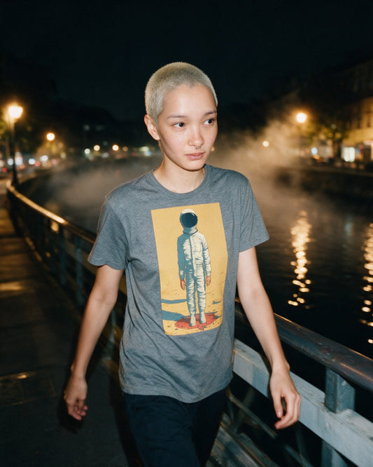 Lost in Space T-Shirt worn on the street — Urban Kong