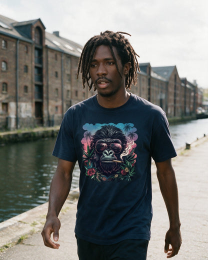 Rebel Ape T-Shirt worn on the street — Urban Kong