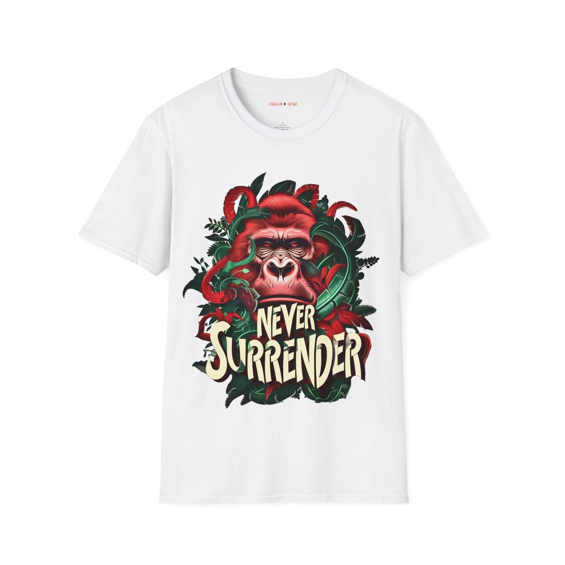 Never Surrender Gorilla T-Shirt