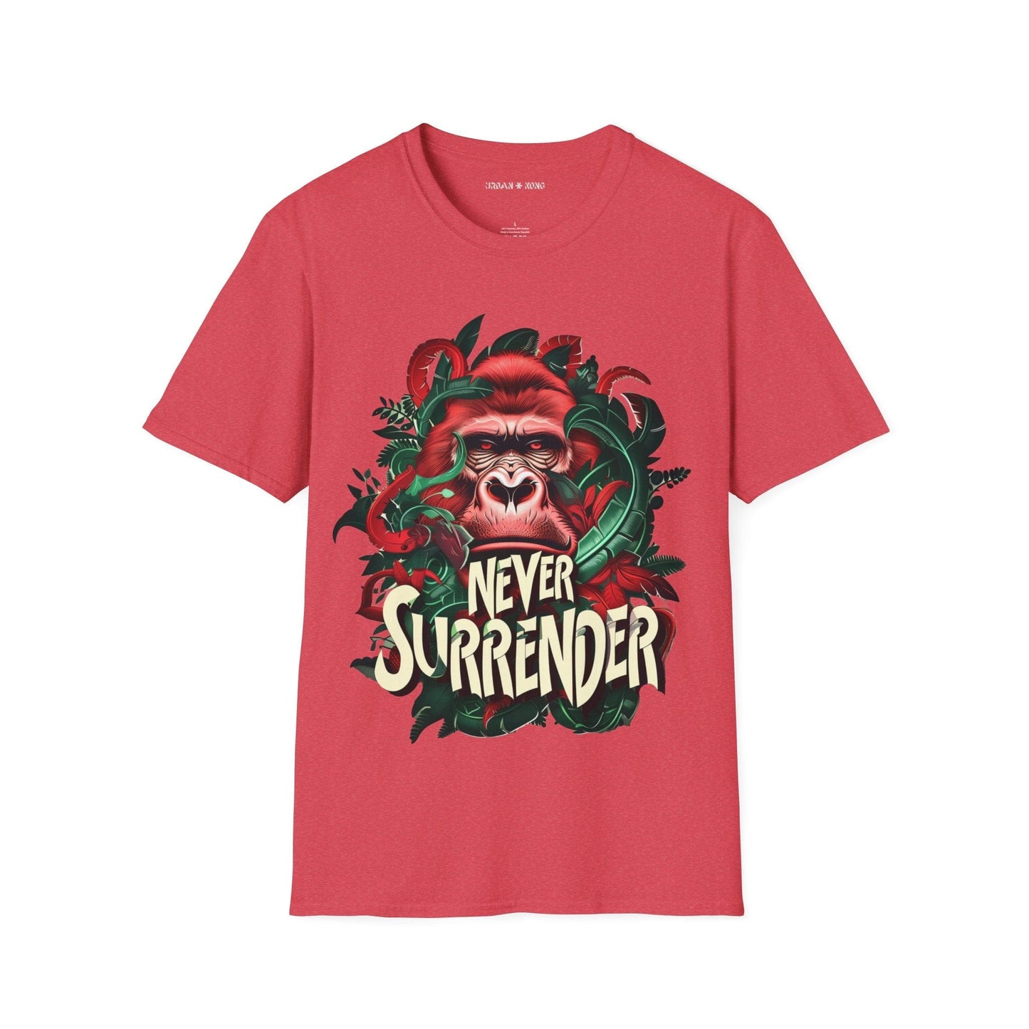 Never Surrender Gorilla T-Shirt