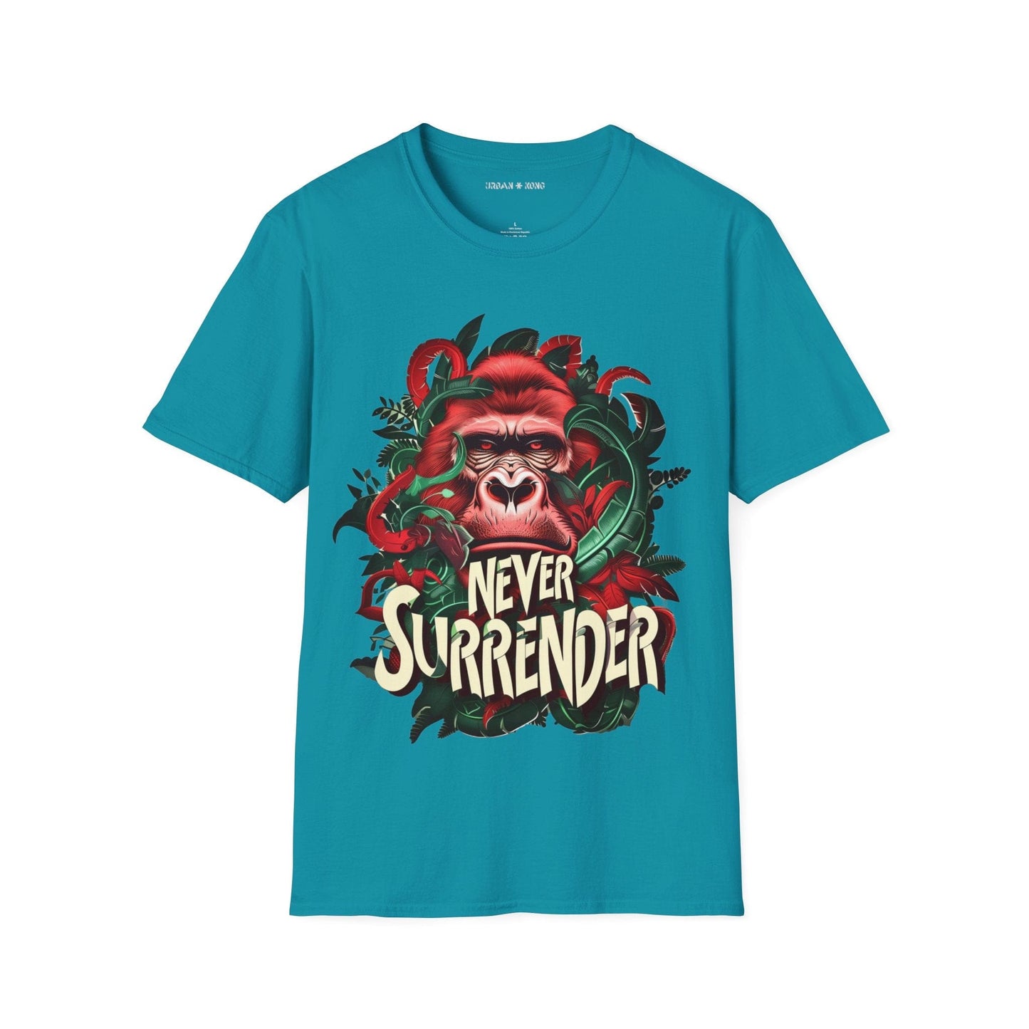 Never Surrender Gorilla T-Shirt