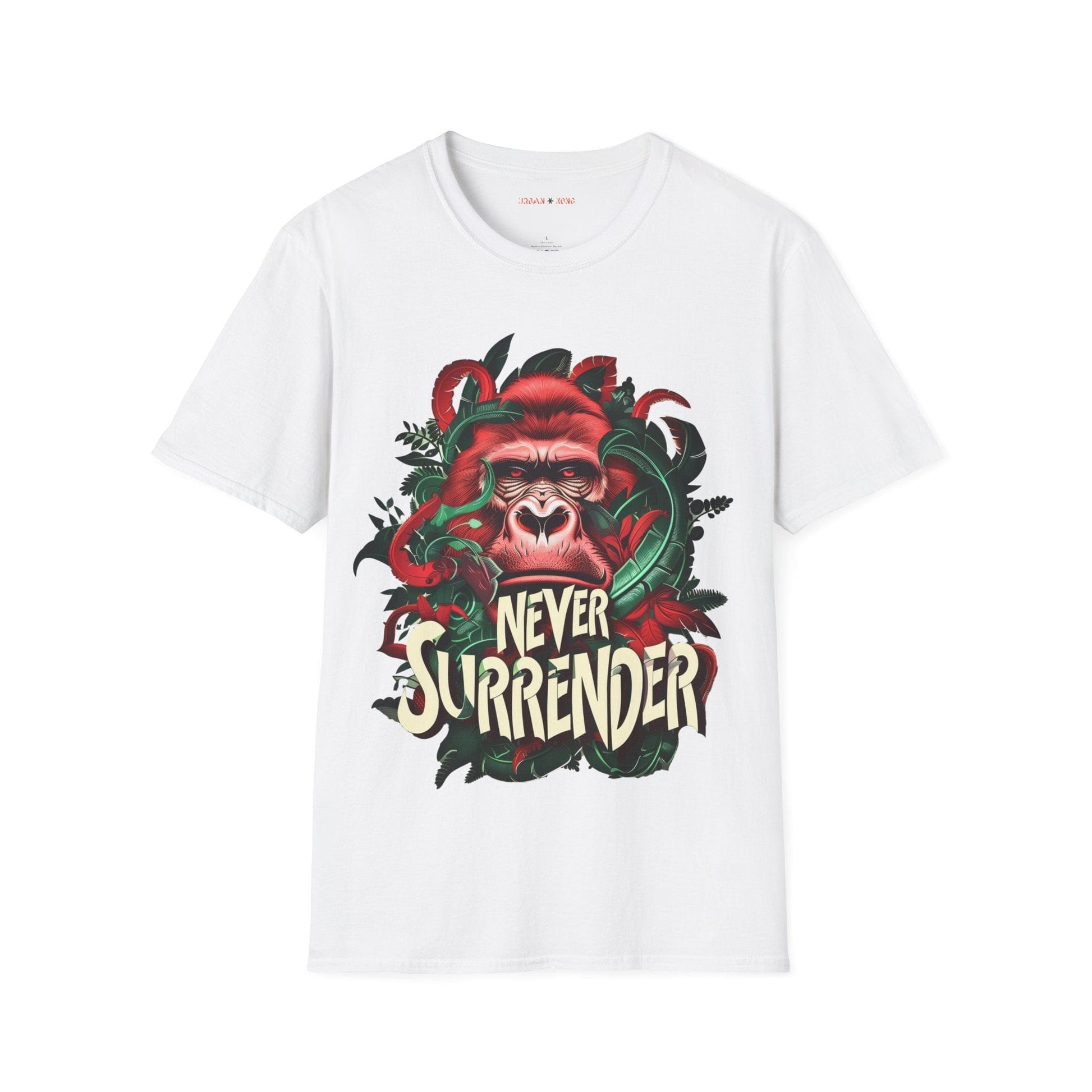 Never Surrender Gorilla T-Shirt