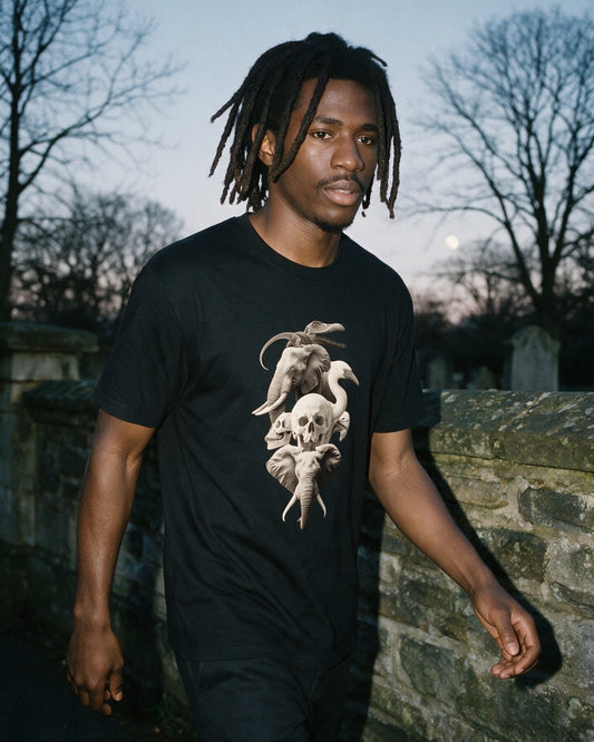 Old Beasts T-Shirt worn on the street — Urban Kong