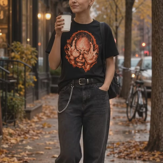 Orange Nightmares T-Shirt on-model video — Urban Kong