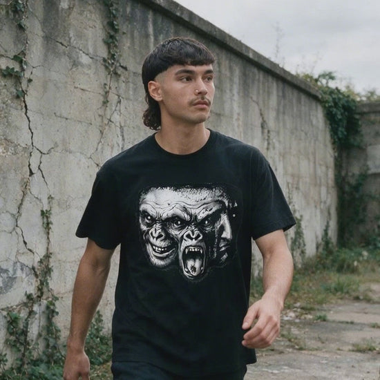 Three Faces T-Shirt on-model video — Urban Kong