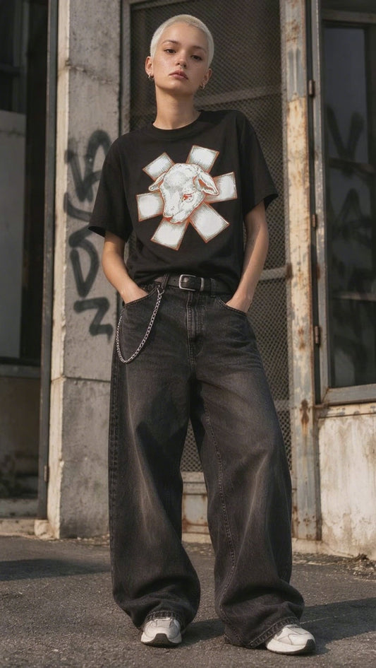 Wild Lamb T-Shirt on-model video — Urban Kong