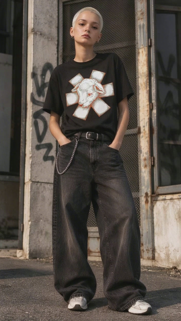 Wild Lamb T-Shirt on-model video — Urban Kong