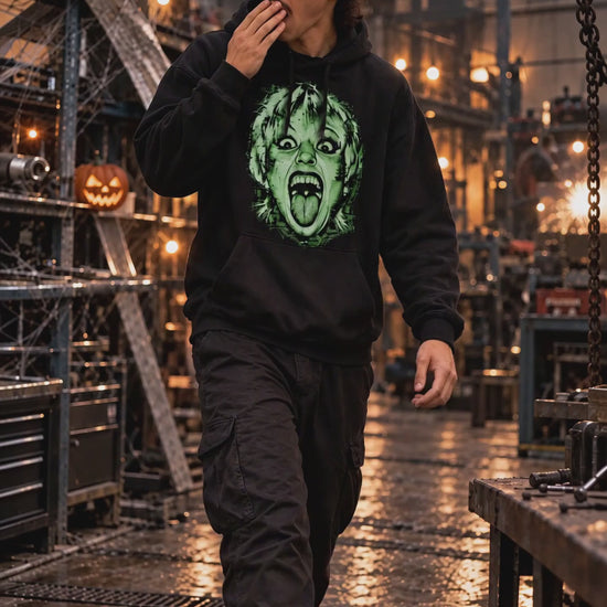 Green Scream T-Shirt on-model video — Urban Kong