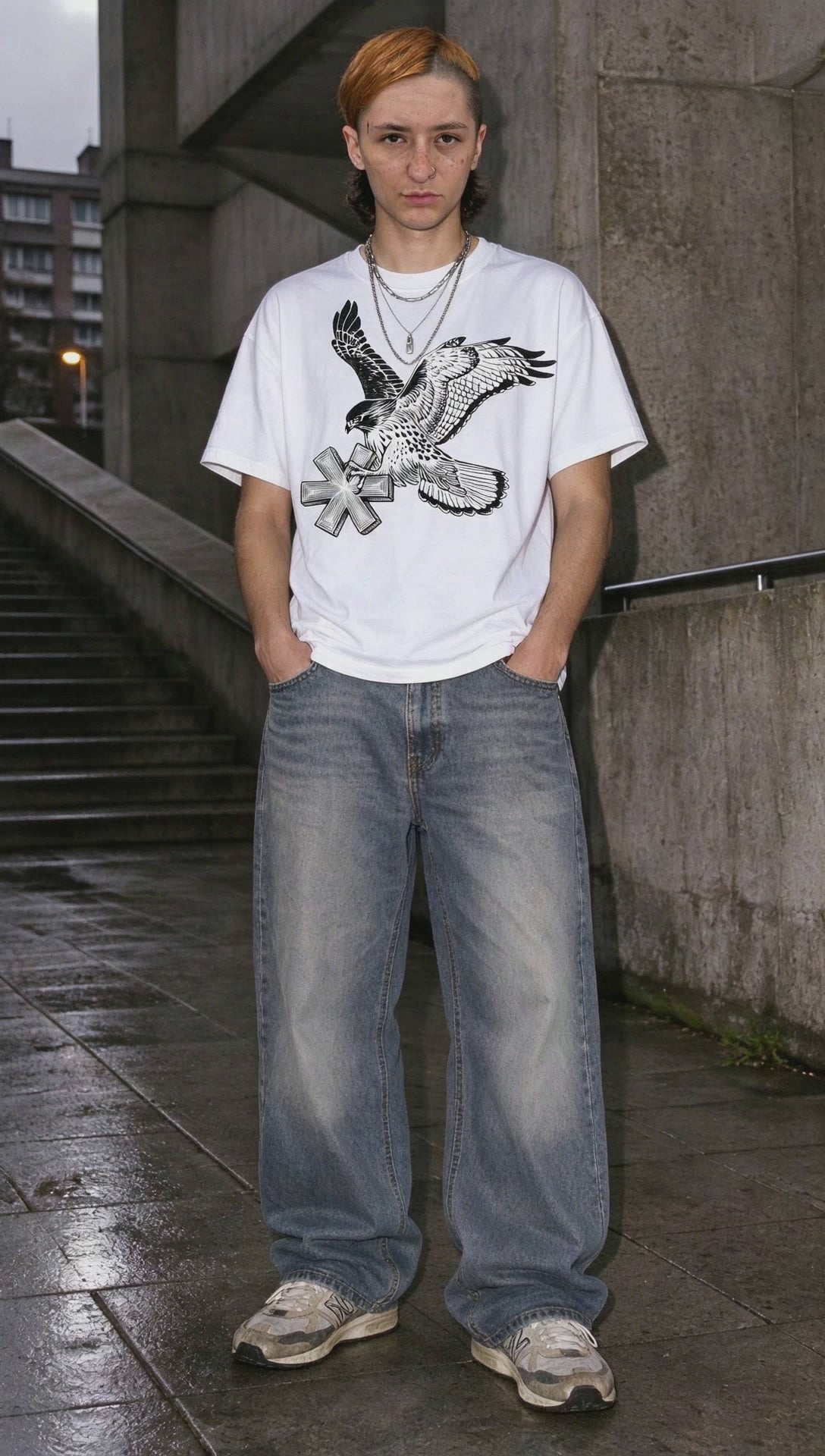 Falcon Strike T-Shirt on-model video — Urban Kong