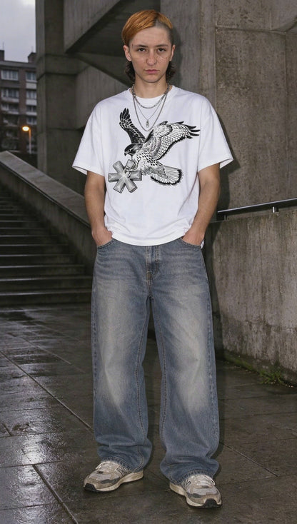 Falcon Strike T-Shirt on-model video — Urban Kong