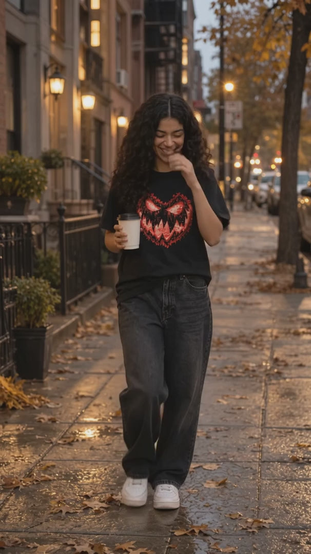 Red Pumpkin T-Shirt on-model video — Urban Kong