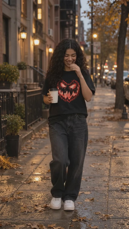 Red Pumpkin T-Shirt on-model video — Urban Kong