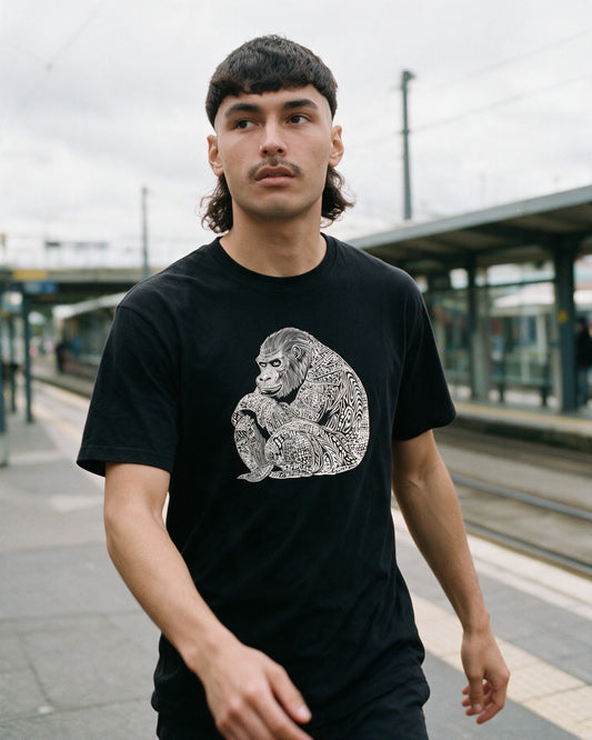 PsyKong T-Shirt worn on the street — Urban Kong