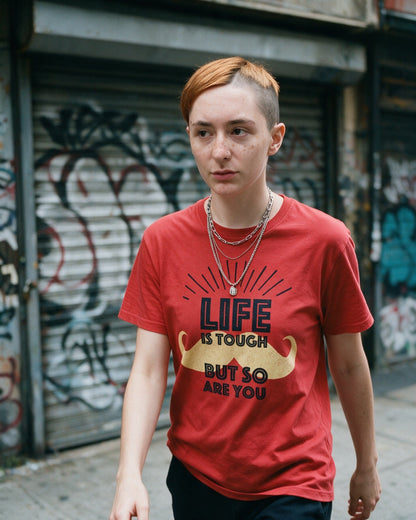 Resilient Soul T-Shirt worn on the street — Urban Kong
