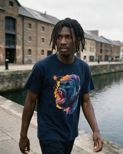 Savage Beast T-Shirt worn on the street — Urban Kong