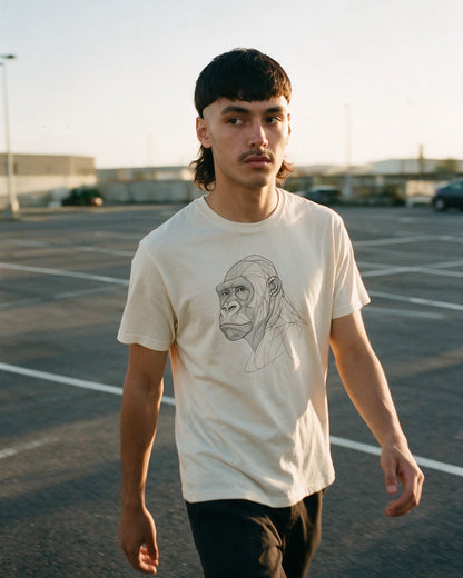 Silent Giant T-Shirt worn on the street — Urban Kong