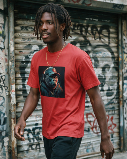 Smooth Kong T-Shirt worn on the street — Urban Kong