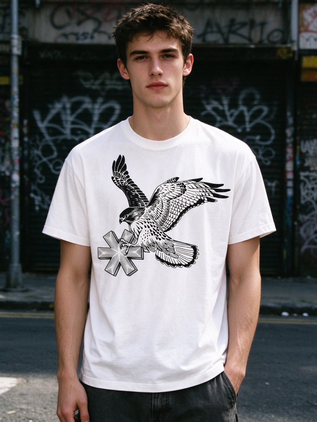 Falcon Strike T-Shirt worn by the Urban Kong cast — Urban Kong