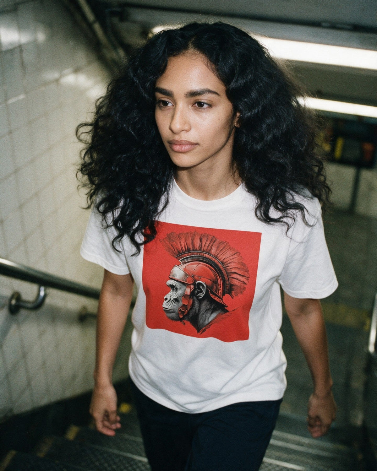 The Founder T-Shirt worn on the street — Urban Kong