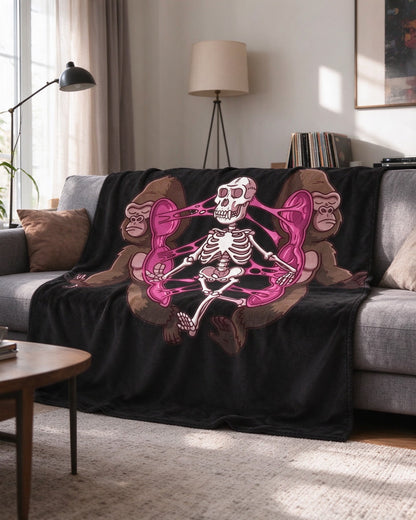 Kong Anatomy Blanket in use — Urban Kong