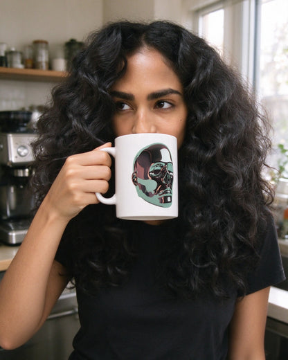 Forged for Glory Mug worn on the street — Urban Kong
