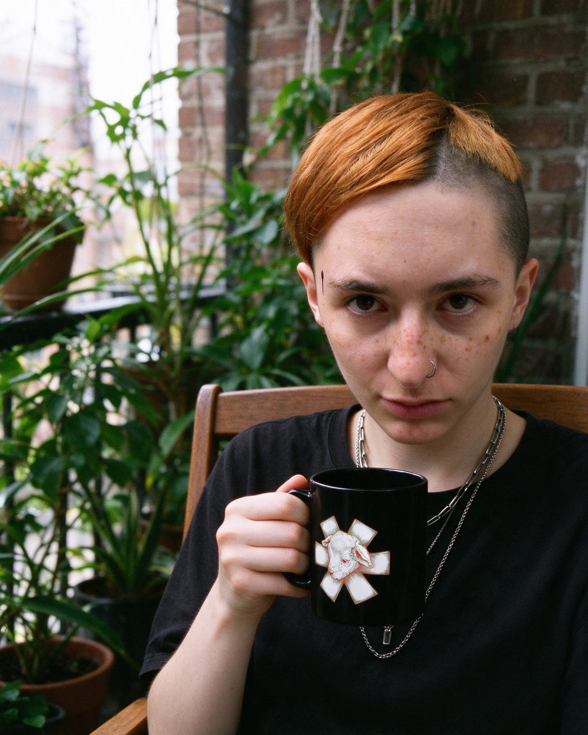 Wild Lamb Mug worn on the street — Urban Kong