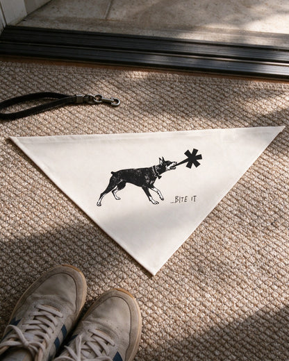 Dober Bite Pet Bandana still life — Urban Kong