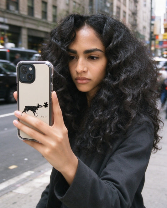 Dober Bite Phone Case in use — Urban Kong